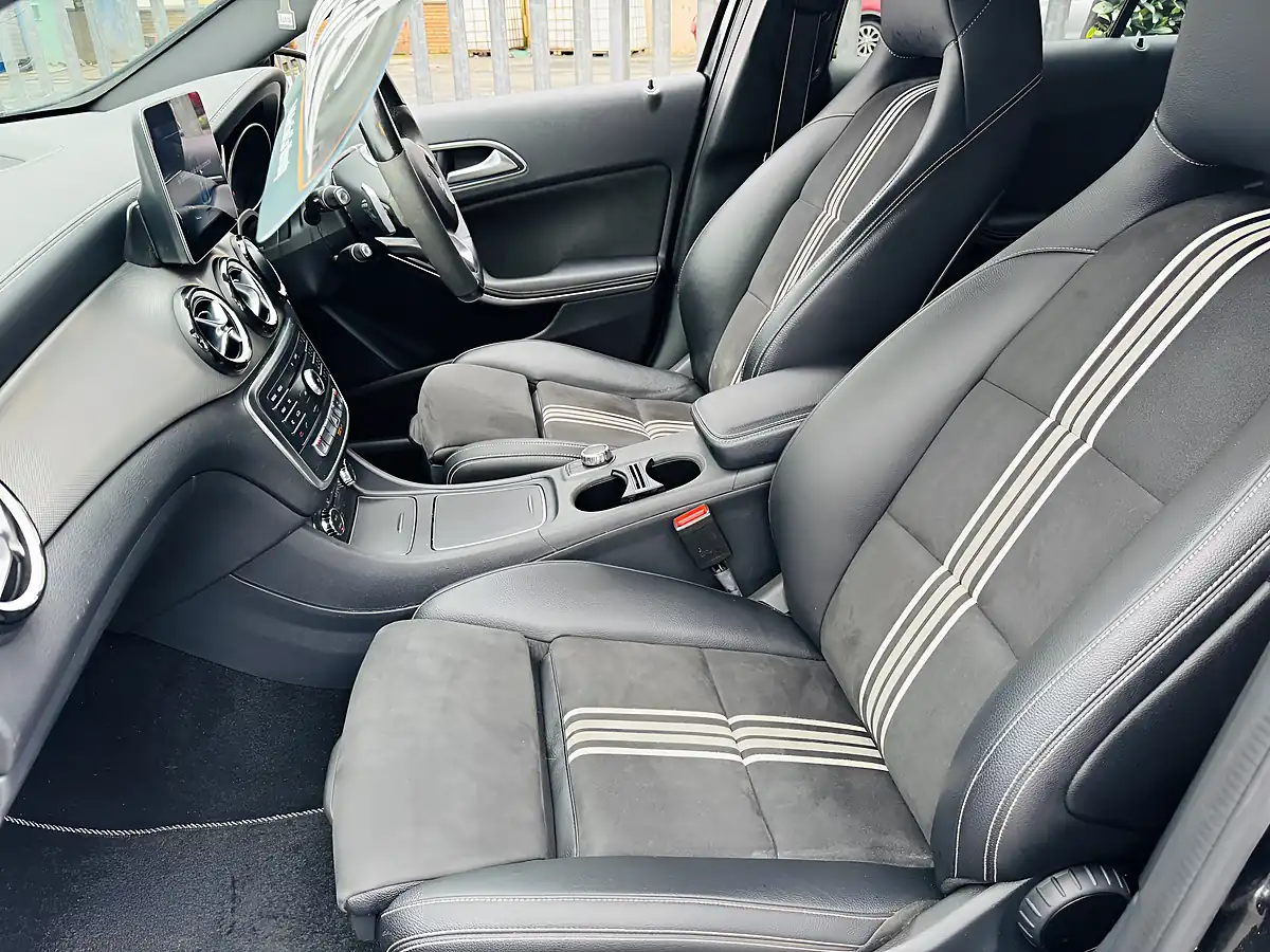 Used 2017 Mercedes-Benz a Class Whiteart (limited Edition) Black - Interior and Exterior details 8