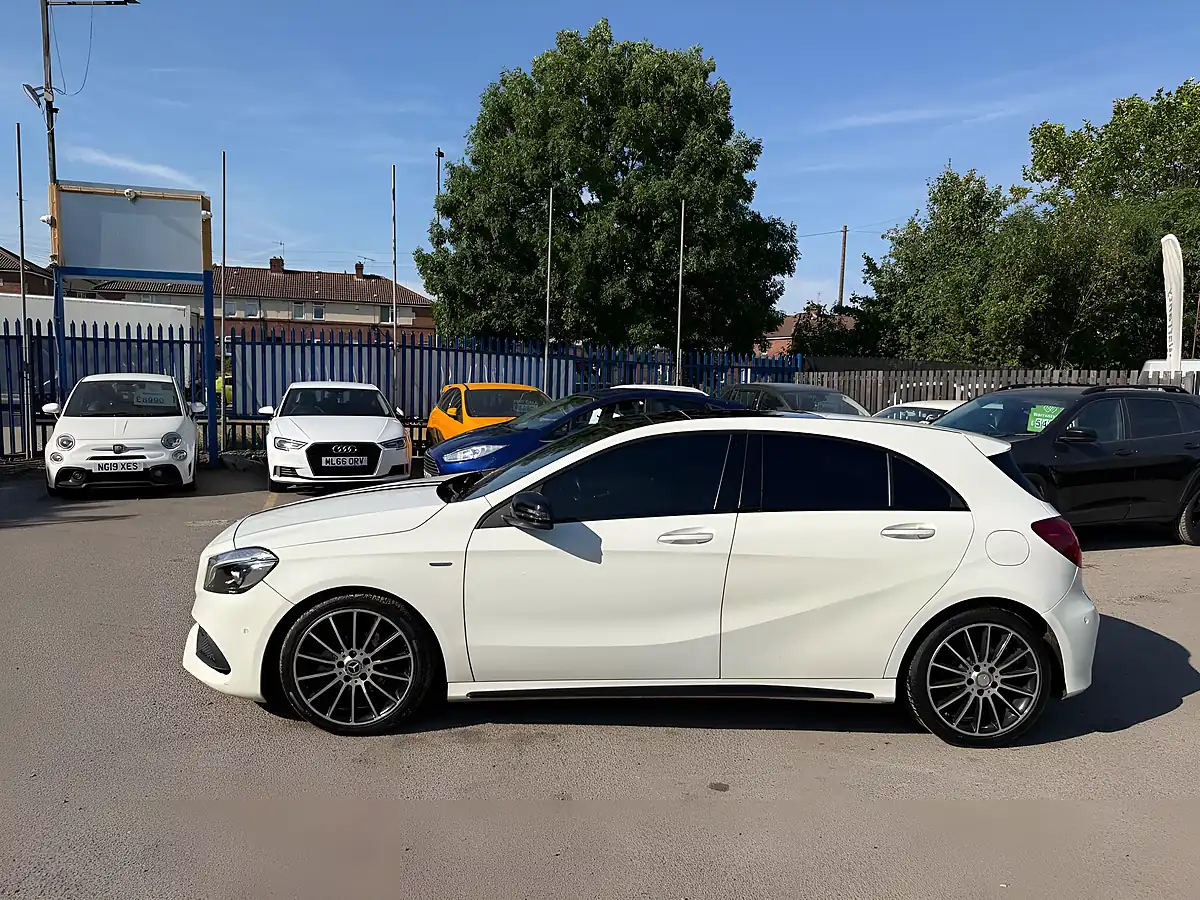 Used 2017 Mercedes-Benz a Class Whiteart Premium Plus White - Interior and Exterior details 4