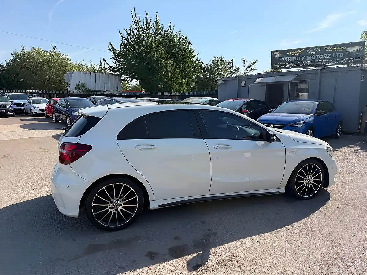 Used 2017 Mercedes-Benz a Class Whiteart Premium Plus White - Interior and Exterior details 6
