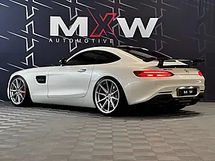 Used 2017 Mercedes-Benz AMG GT Gts Premium Pearl White - Interior and Exterior details 16