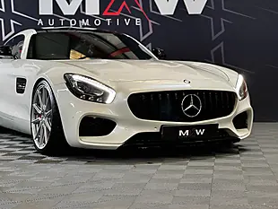 Used 2017 Mercedes-Benz AMG GT Gts Premium Pearl White - Interior and Exterior details 5
