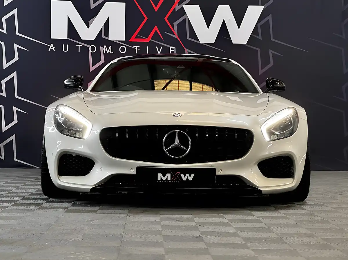 Used 2017 Mercedes-Benz AMG GT Gts Premium Pearl White - Interior and Exterior details 6