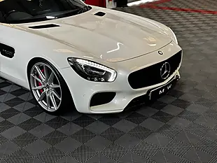 Used 2017 Mercedes-Benz AMG GT Gts Premium Pearl White - Interior and Exterior details 8