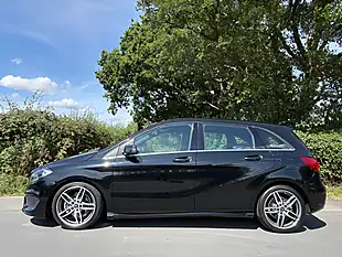 Used 2017 Mercedes-Benz B Class AMG Line (executive) Black - Interior and Exterior details 4