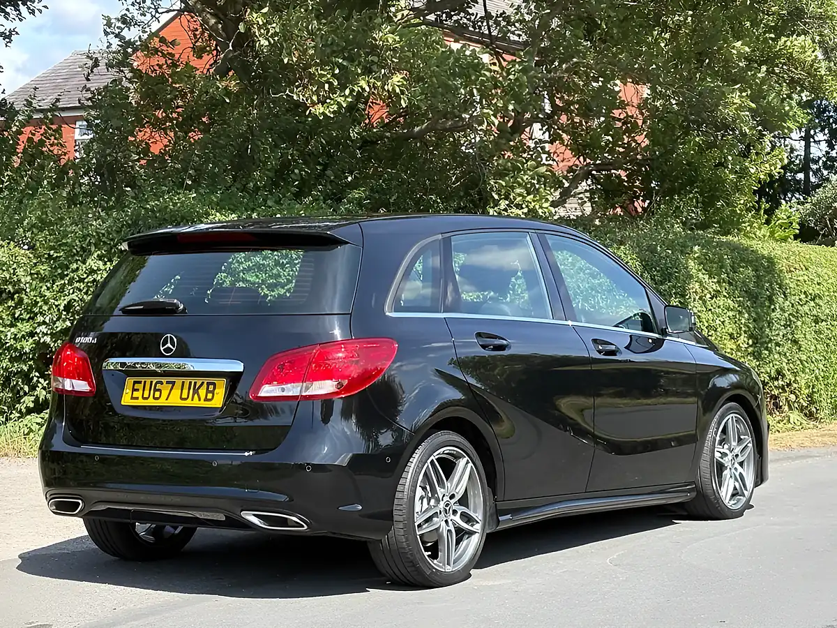 Used 2017 Mercedes-Benz B Class AMG Line (executive) Black - Interior and Exterior details 8