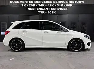 Used 2017 Mercedes-Benz B-Class AMG Line (premium Plus) Cirrus White - Interior and Exterior details 4
