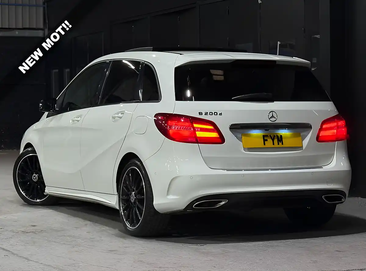 Used 2017 Mercedes-Benz B-Class AMG Line (premium Plus) Cirrus White - Interior and Exterior details 5
