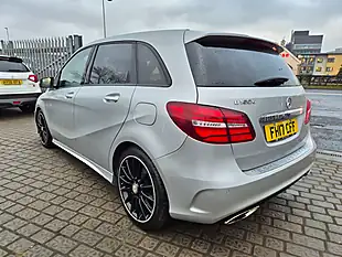 Used 2017 Mercedes-Benz B-Class AMG Line Premium Silver - Interior and Exterior details 4