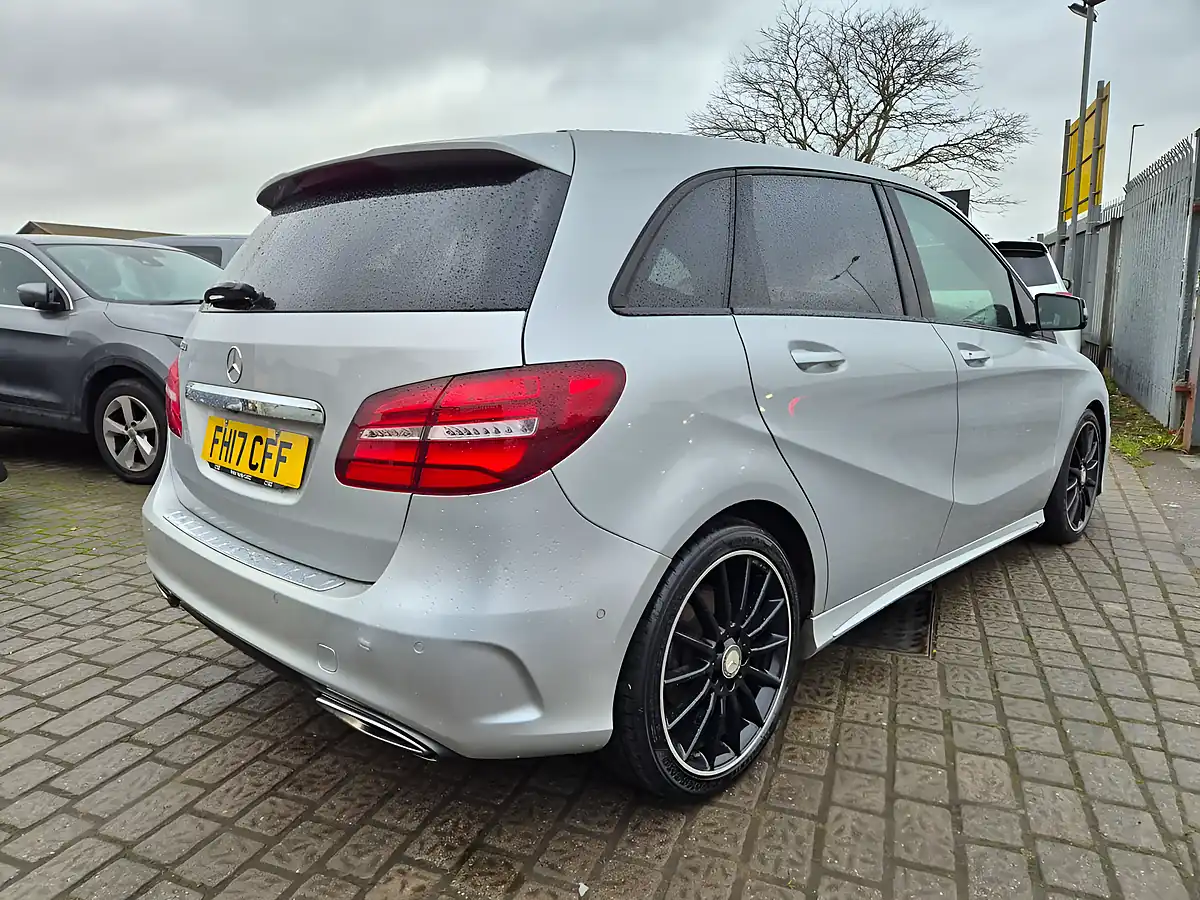 Used 2017 Mercedes-Benz B-Class AMG Line Premium Silver - Interior and Exterior details 6
