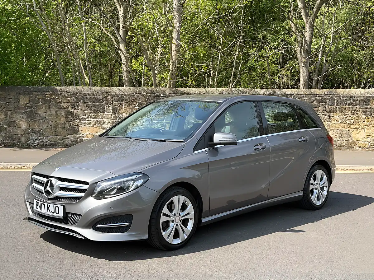 Used 2017 Mercedes-Benz B-Class Sport (premium) Grey - Front View