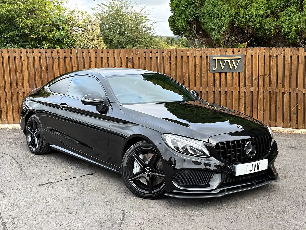 Used 2017 Mercedes-Benz C Class AMG Black - Front View