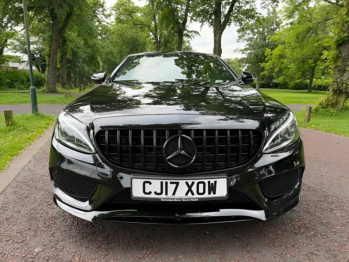 Used 2017 Mercedes-Benz C-Class AMG Line Black - Interior and Exterior details 10
