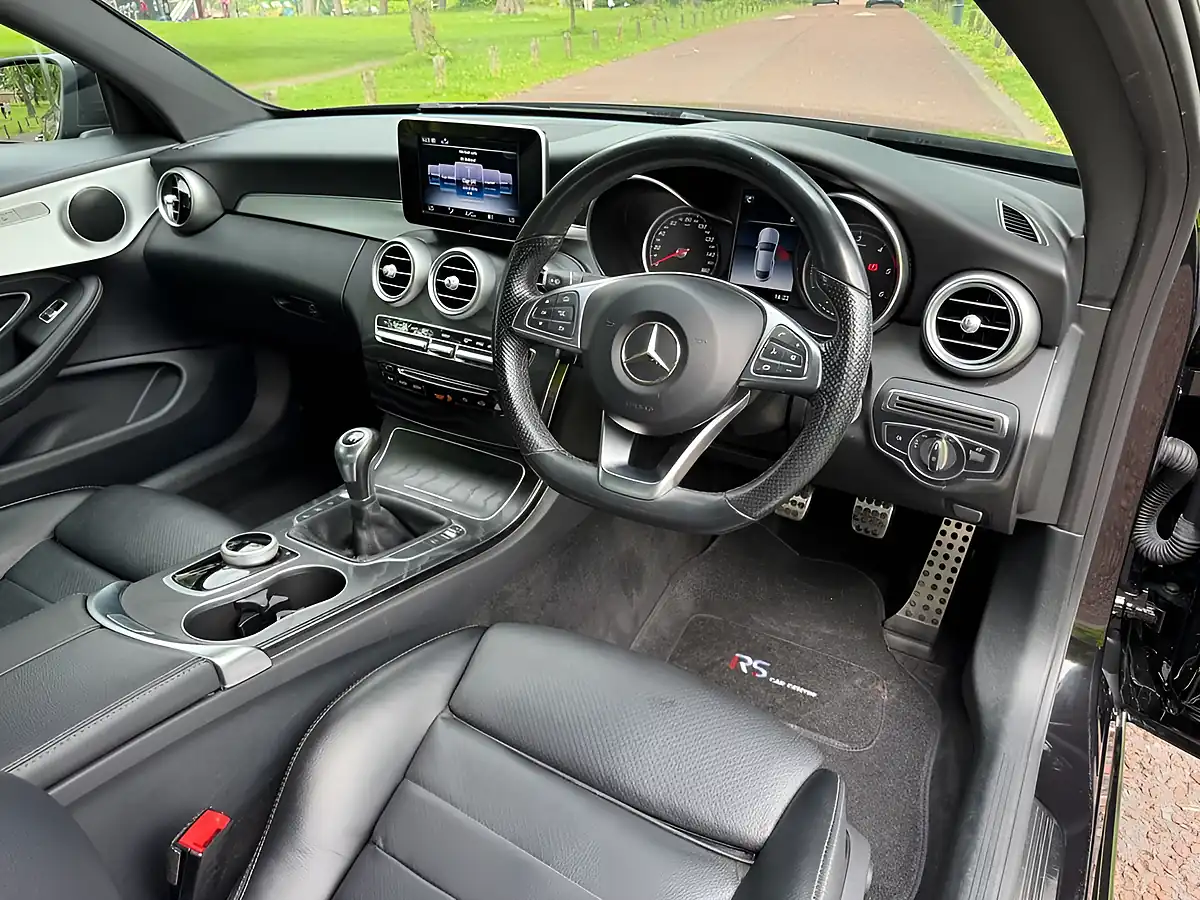Used 2017 Mercedes-Benz C-Class AMG Line Black - Interior and Exterior details 14