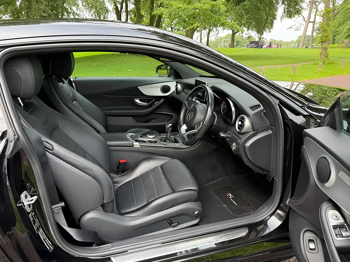 Used 2017 Mercedes-Benz C-Class AMG Line Black - Interior and Exterior details 16
