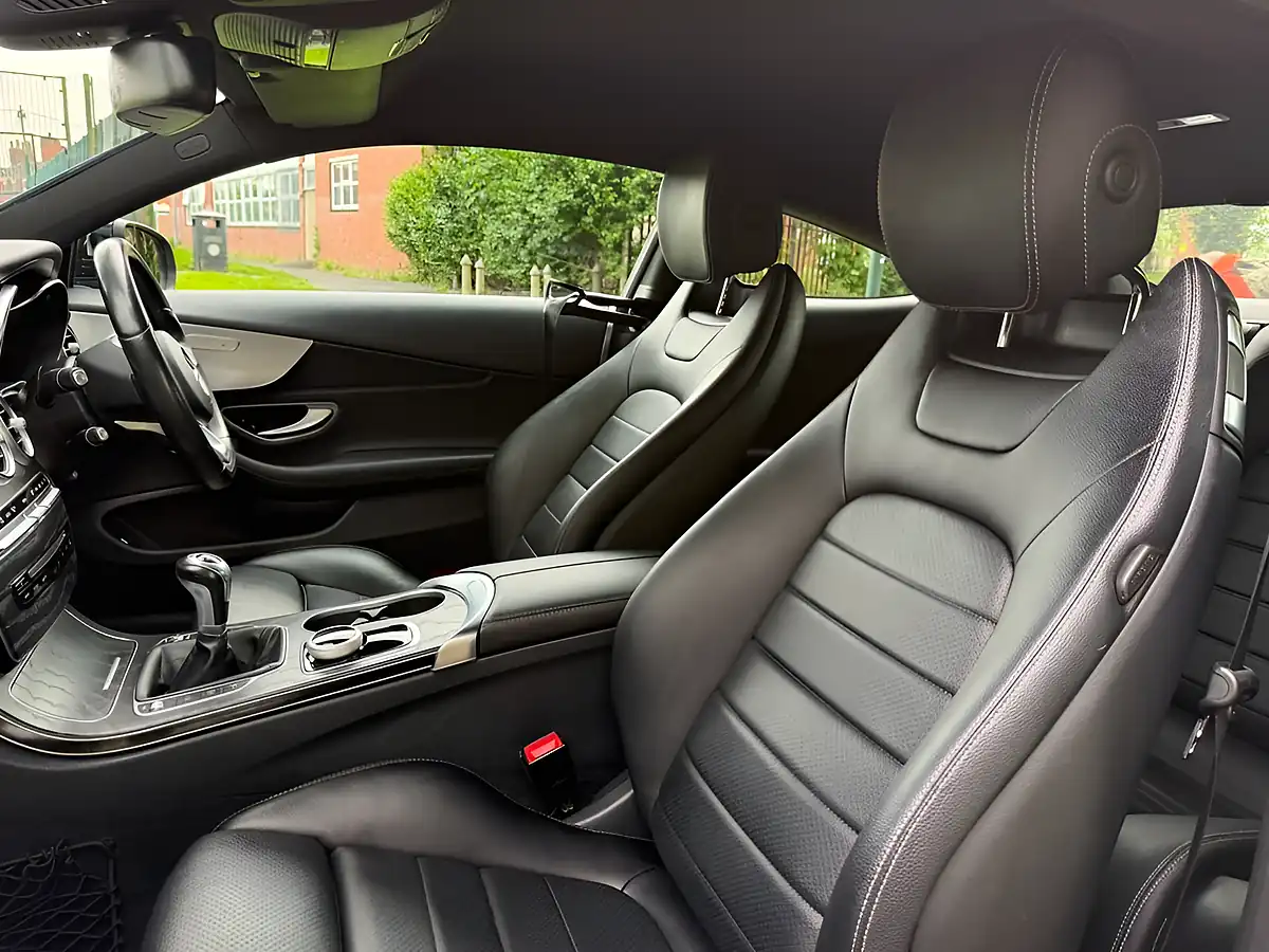Used 2017 Mercedes-Benz C-Class AMG Line Black - Interior and Exterior details 20