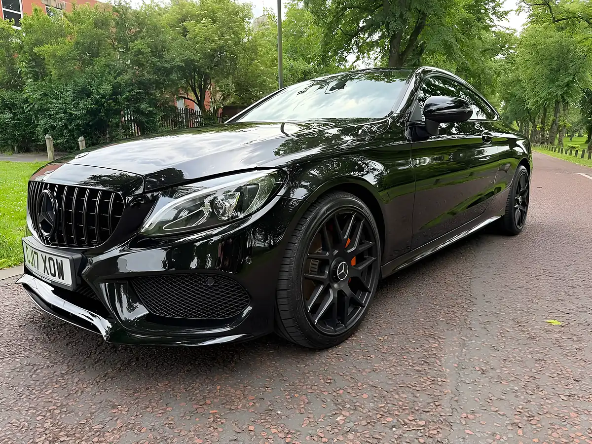 Used 2017 Mercedes-Benz C-Class AMG Line Black - Interior and Exterior details 5