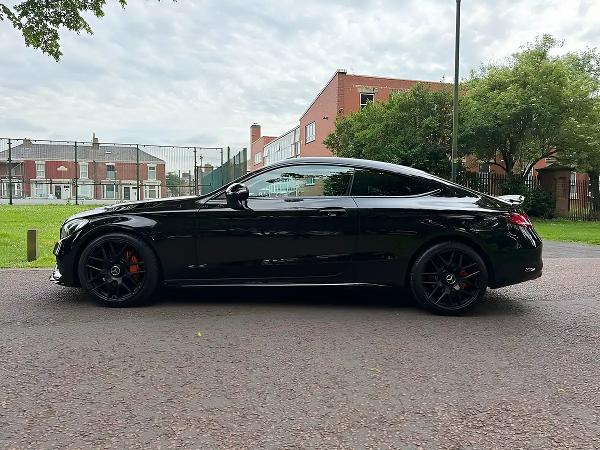 Used 2017 Mercedes-Benz C-Class AMG Line Black - Interior and Exterior details 6