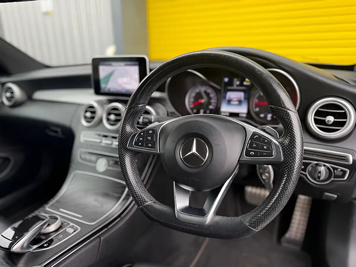 Used 2017 Mercedes-Benz C Class AMG Line Black - Interior and Exterior details 10