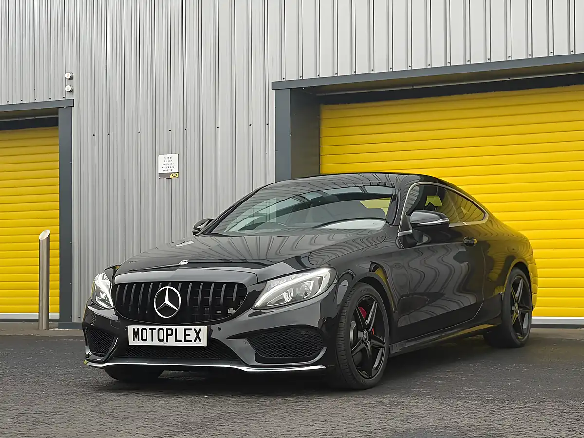 Used 2017 Mercedes-Benz C Class AMG Line Black - Interior and Exterior details 5