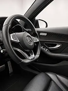 Used 2017 Mercedes-Benz C Class AMG Line Black - Interior and Exterior details 11
