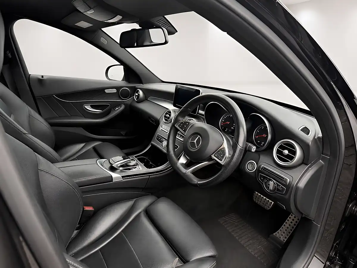 Used 2017 Mercedes-Benz C Class AMG Line Black - Interior and Exterior details 7