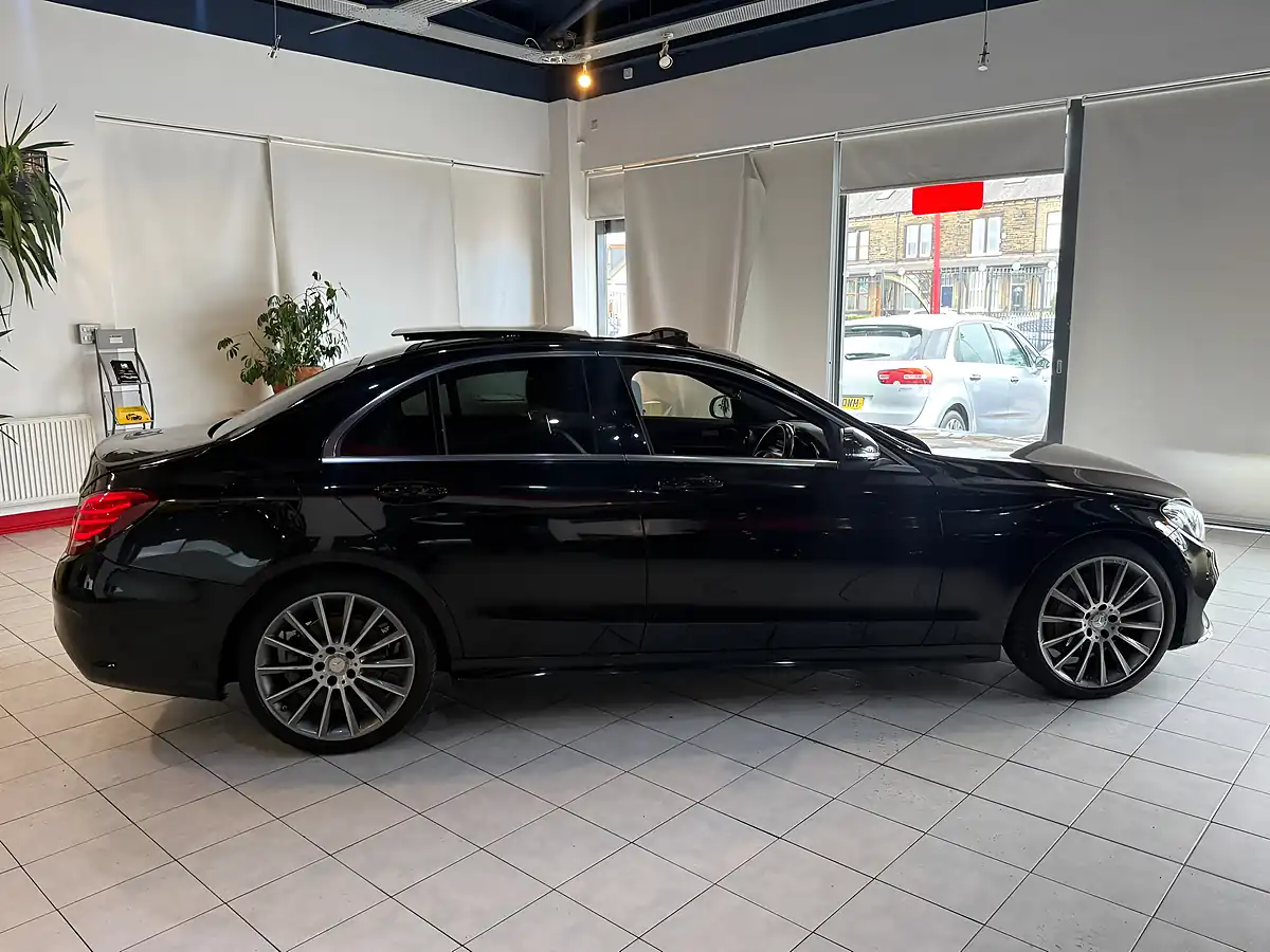 Used 2017 Mercedes-Benz C Class AMG Line Black - Interior and Exterior details 10