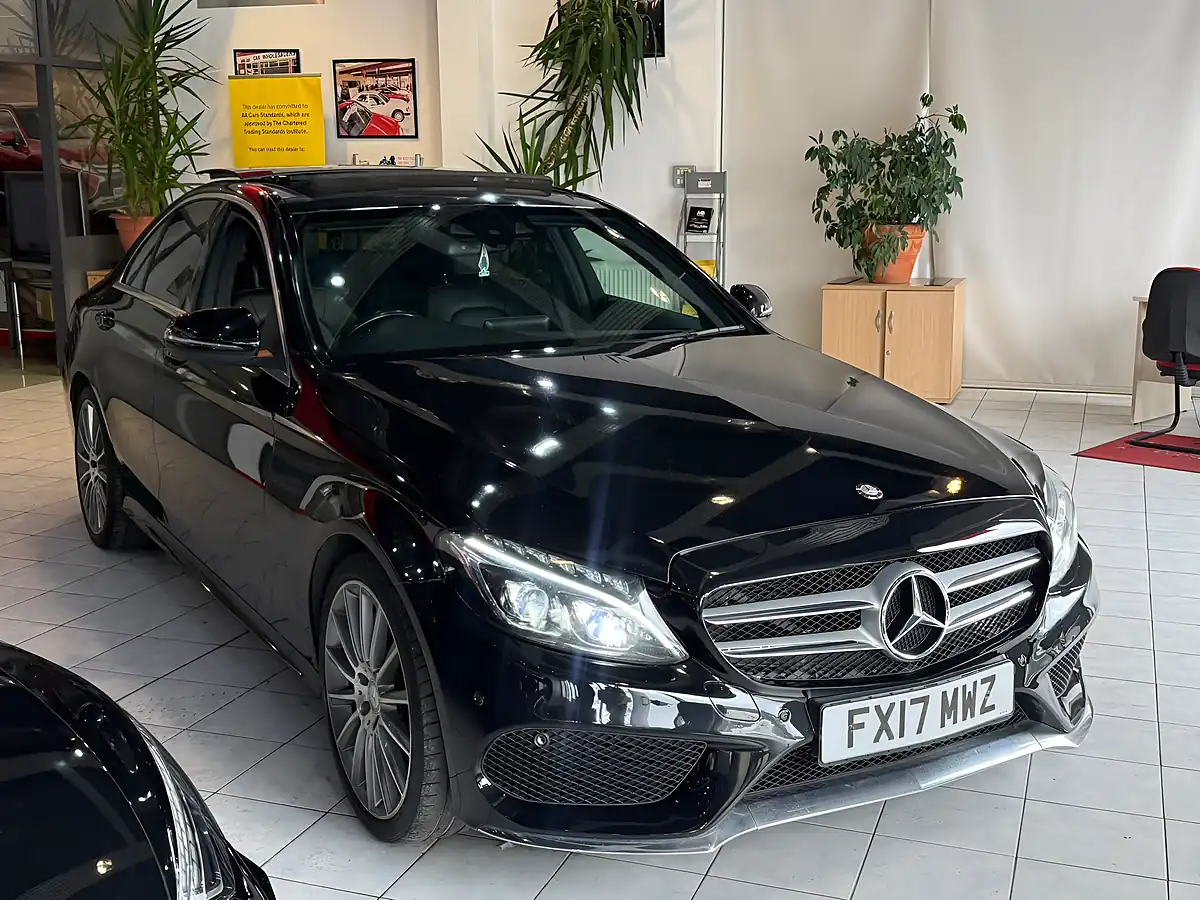Used 2017 Mercedes-Benz C Class AMG Line Black - Interior and Exterior details 2