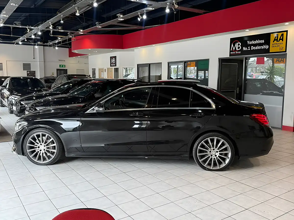 Used 2017 Mercedes-Benz C Class AMG Line Black - Interior and Exterior details 5