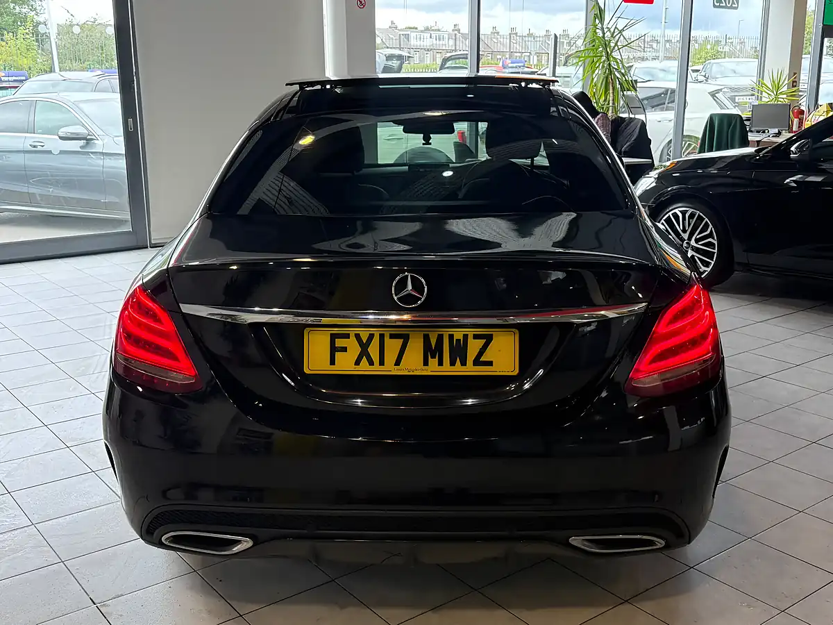 Used 2017 Mercedes-Benz C Class AMG Line Black - Interior and Exterior details 7