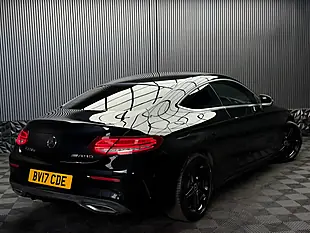 Used 2017 Mercedes-Benz C Class AMG Line Black - Interior and Exterior details 11