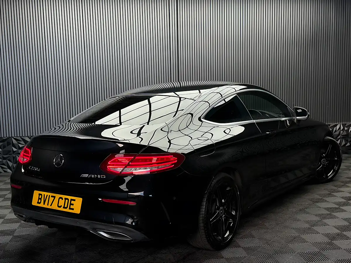 Used 2017 Mercedes-Benz C Class AMG Line Black - Interior and Exterior details 11