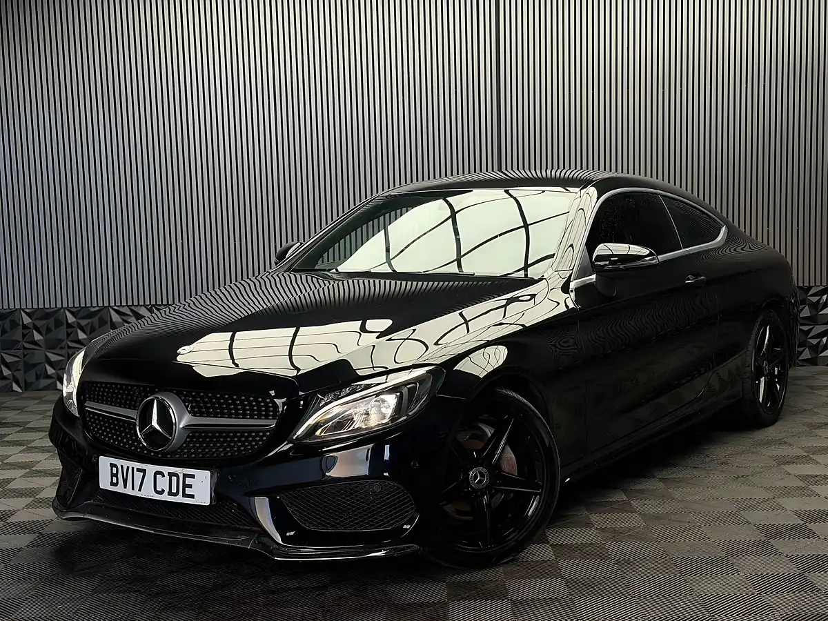 Used 2017 Mercedes-Benz C Class AMG Line Black - Interior and Exterior details 3