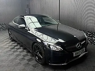 Used 2017 Mercedes-Benz C Class AMG Line Black - Interior and Exterior details 5