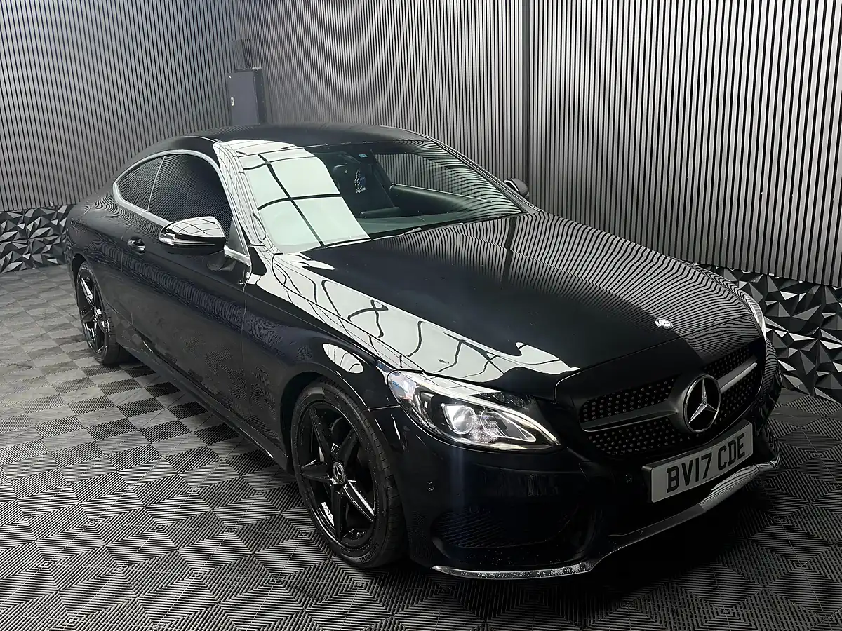Used 2017 Mercedes-Benz C Class AMG Line Black - Interior and Exterior details 5