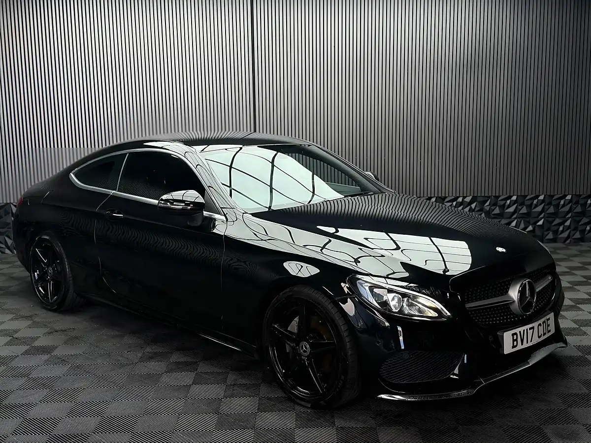 Used 2017 Mercedes-Benz C Class AMG Line Black - Interior and Exterior details 7