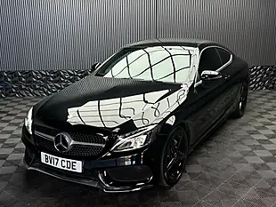 Used 2017 Mercedes-Benz C Class AMG Line Black - Interior and Exterior details 9