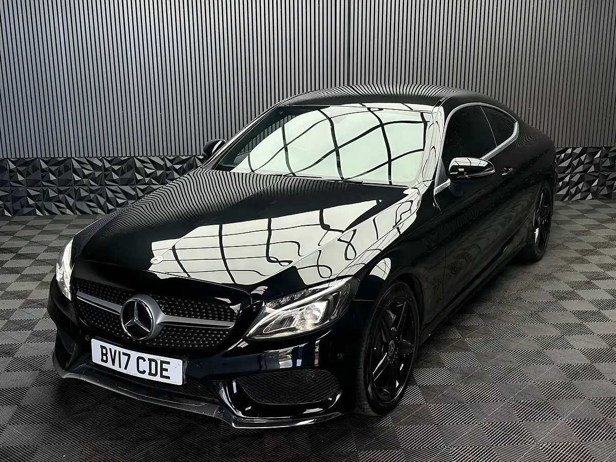 Used 2017 Mercedes-Benz C Class AMG Line Black - Interior and Exterior details 9