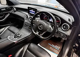 Used 2017 Mercedes-Benz C Class AMG Line Black - Interior and Exterior details 12