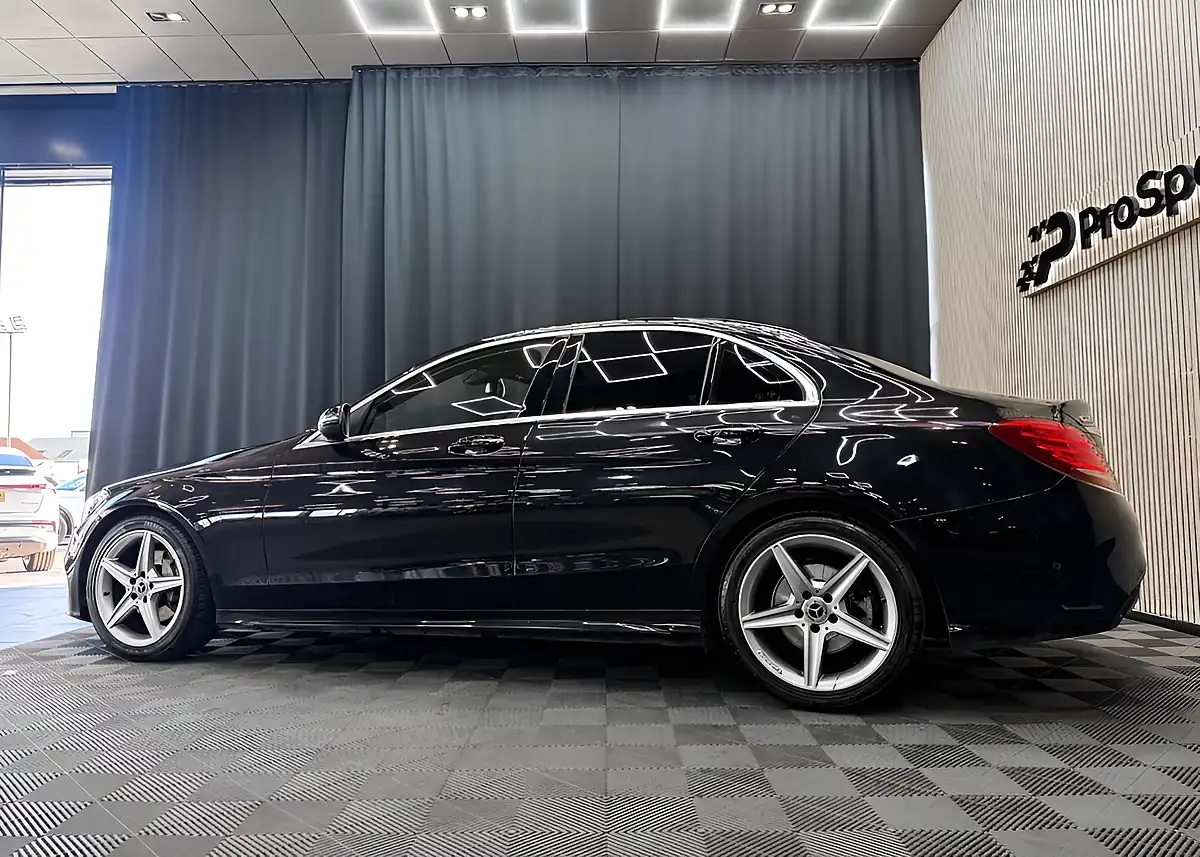 Used 2017 Mercedes-Benz C Class AMG Line Black - Interior and Exterior details 18