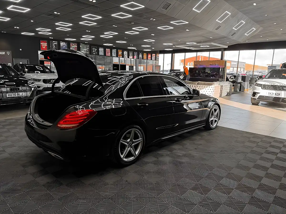 Used 2017 Mercedes-Benz C Class AMG Line Black - Interior and Exterior details 19