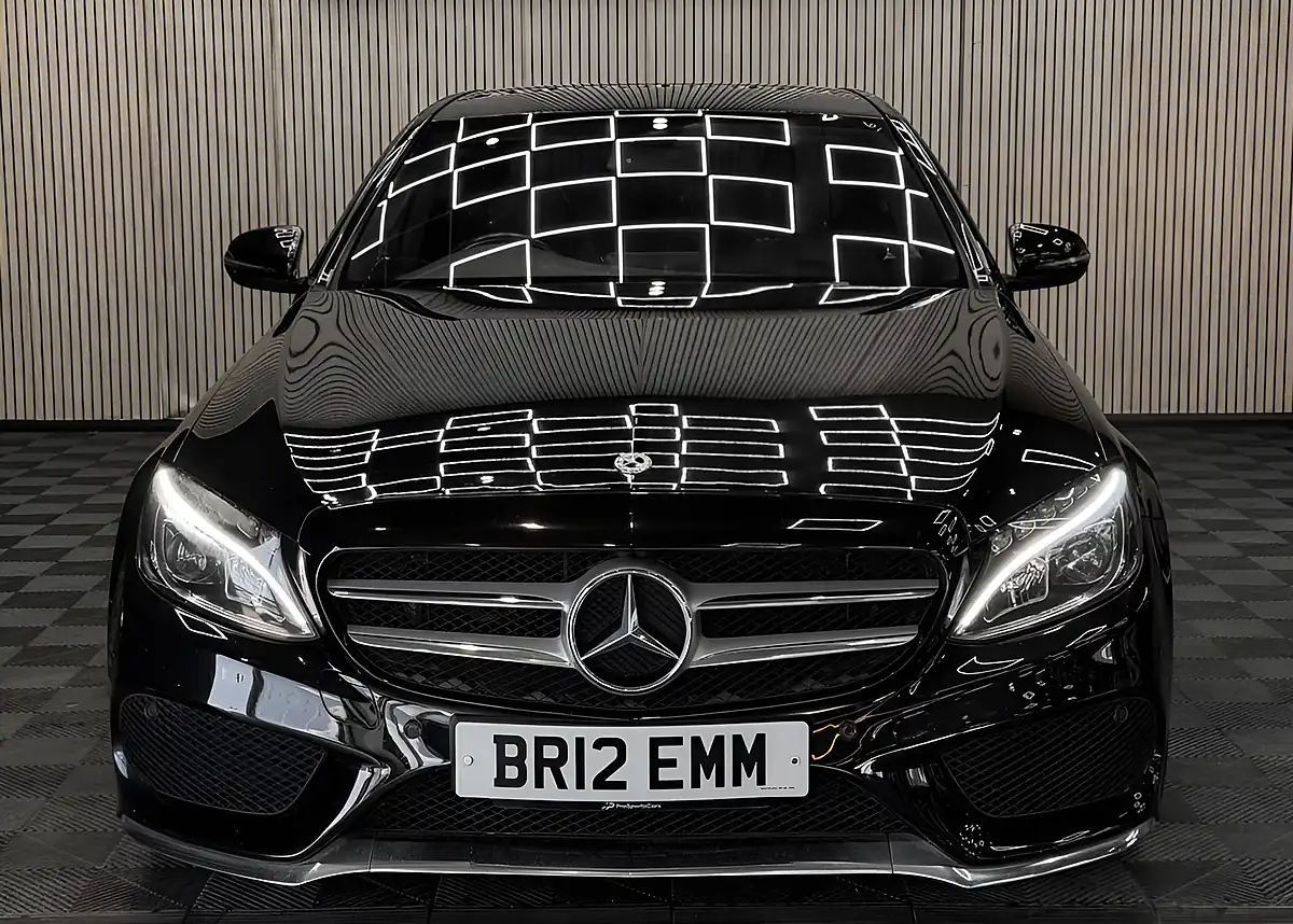 Used 2017 Mercedes-Benz C Class AMG Line Black - Interior and Exterior details 3