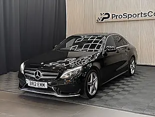 Used 2017 Mercedes-Benz C Class AMG Line Black - Interior and Exterior details 4