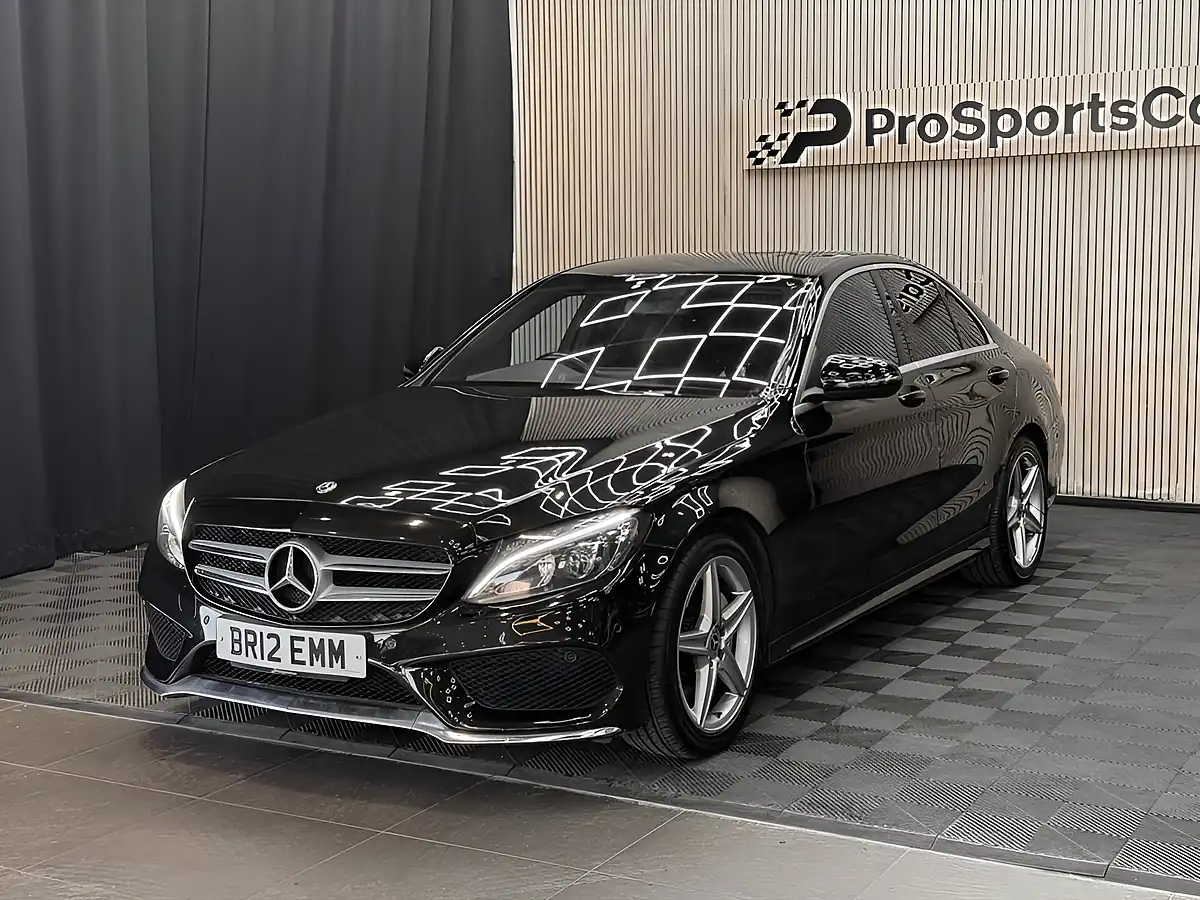 Used 2017 Mercedes-Benz C Class AMG Line Black - Interior and Exterior details 4