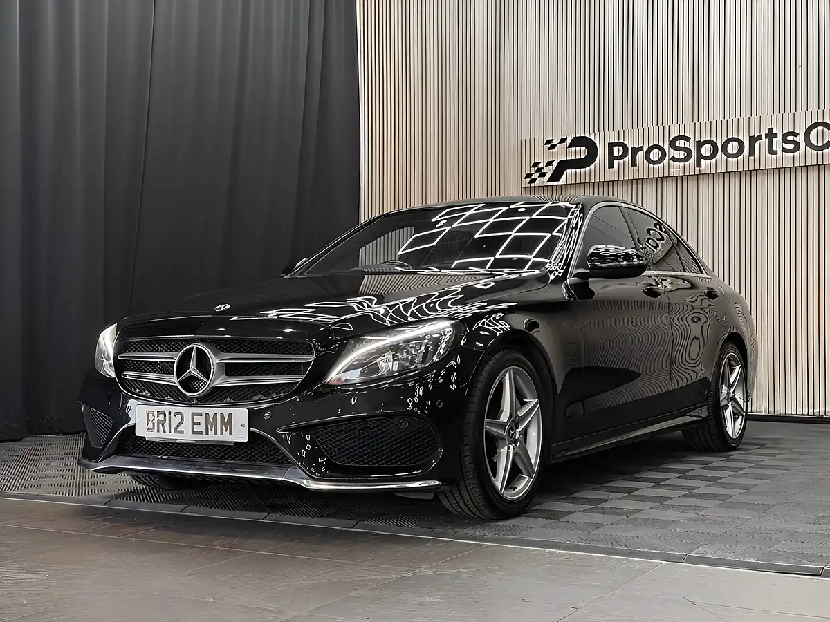 Used 2017 Mercedes-Benz C Class AMG Line Black - Interior and Exterior details 6