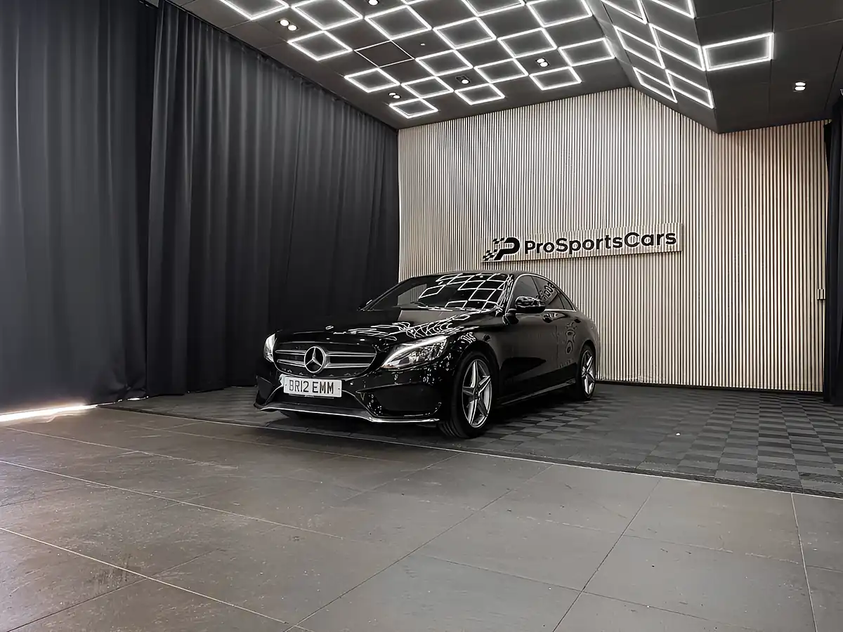 Used 2017 Mercedes-Benz C Class AMG Line Black - Interior and Exterior details 7