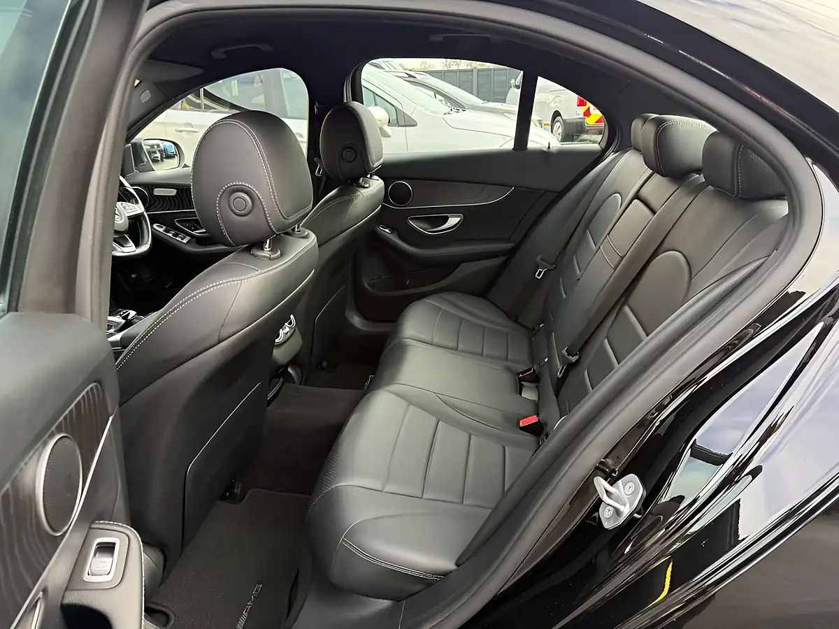 Used 2017 Mercedes-Benz C Class AMG Line Black - Interior and Exterior details 14
