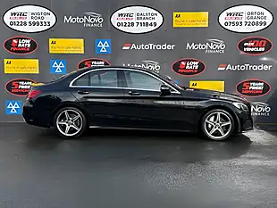 Used 2017 Mercedes-Benz C Class AMG Line Black - Interior and Exterior details 5