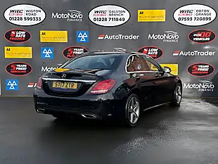 Used 2017 Mercedes-Benz C Class AMG Line Black - Interior and Exterior details 6
