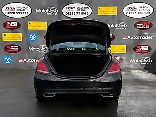 Used 2017 Mercedes-Benz C Class AMG Line Black - Interior and Exterior details 8