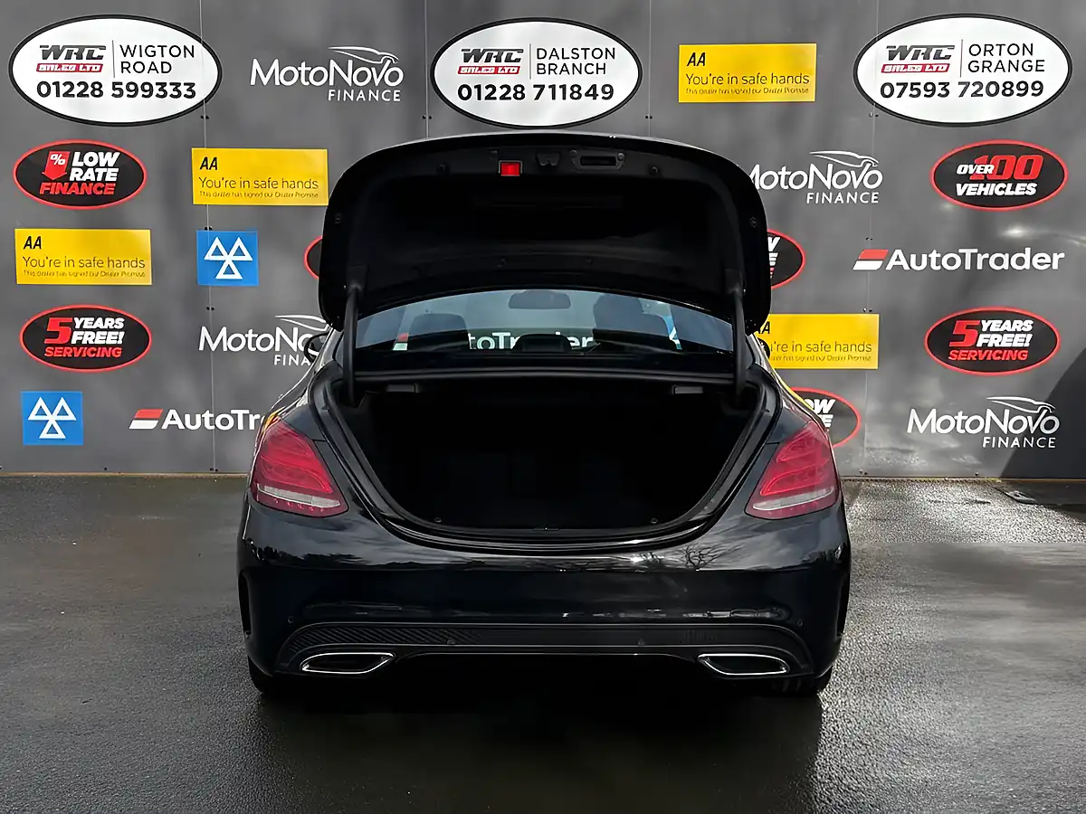 Used 2017 Mercedes-Benz C Class AMG Line Black - Interior and Exterior details 8